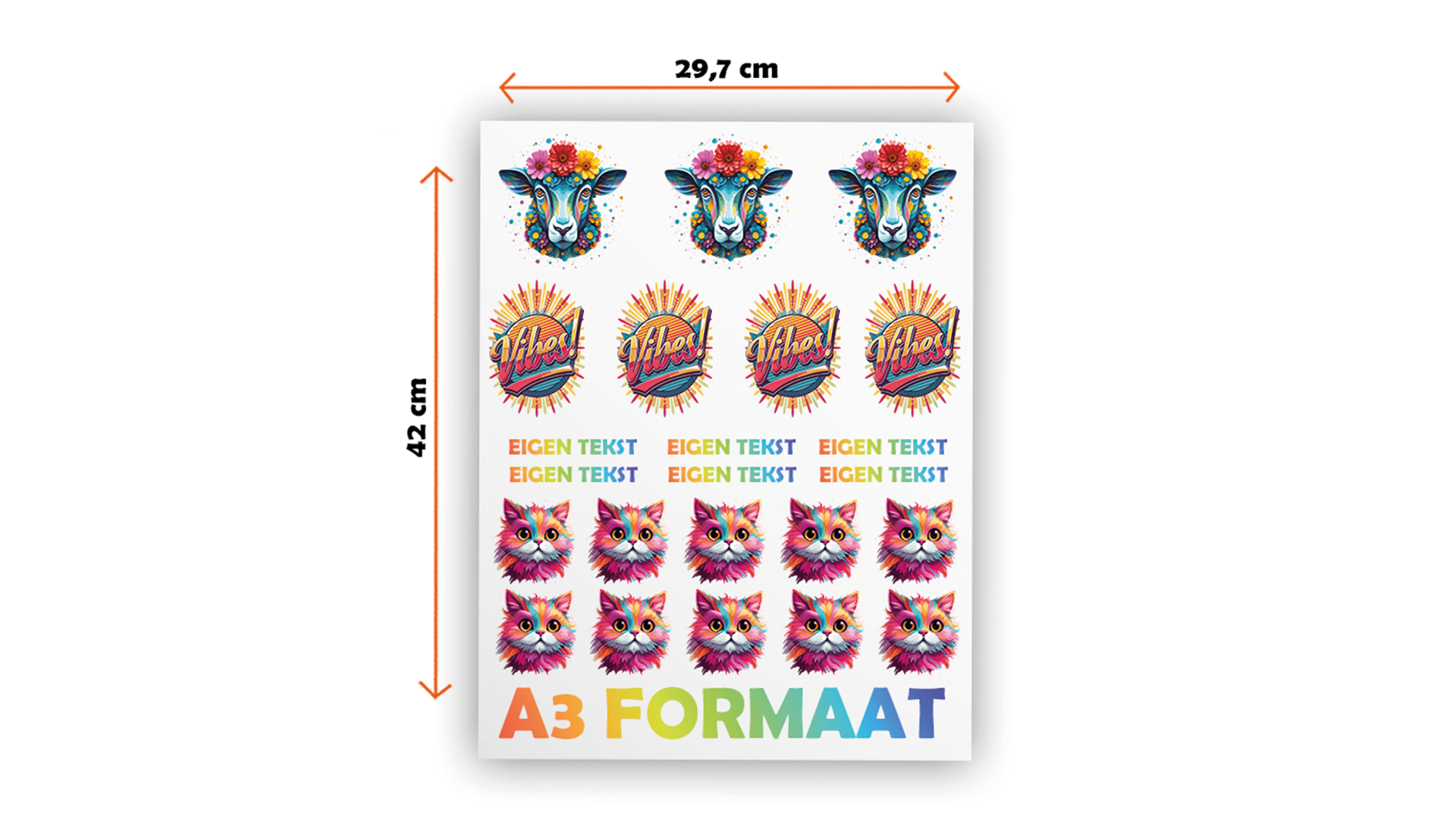 A3 DTF Transfers